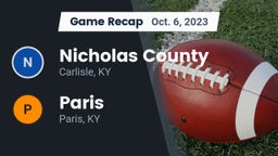 Recap: Nicholas County  vs. Paris  2023