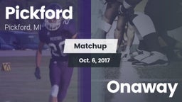 Matchup: Pickford vs. Onaway  2017