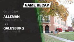 Recap: Alleman  vs. Galesburg  2016