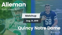 Matchup: Alleman vs. Quincy Notre Dame 2018