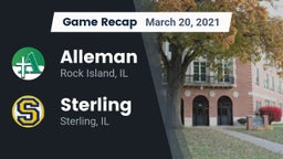 Recap: Alleman  vs. Sterling  2021