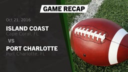 Recap: Island Coast  vs. Port Charlotte  2016