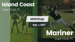 Matchup: Island Coast vs. Mariner  2017