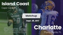 Matchup: Island Coast vs. Charlotte  2017