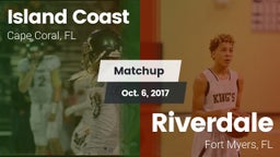 Matchup: Island Coast vs. Riverdale  2017