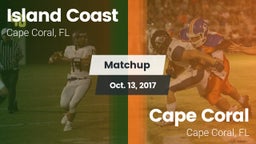 Matchup: Island Coast vs. Cape Coral  2017