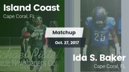 Matchup: Island Coast vs. Ida S. Baker  2017