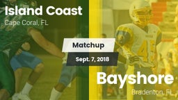 Matchup: Island Coast vs. Bayshore  2018