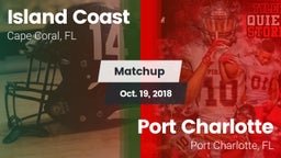 Matchup: Island Coast vs. Port Charlotte  2018