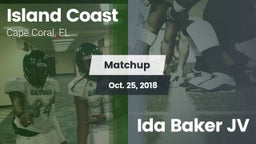 Matchup: Island Coast vs. Ida Baker JV 2018