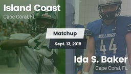 Matchup: Island Coast vs. Ida S. Baker  2019