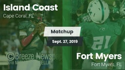 Matchup: Island Coast vs. Fort Myers  2019