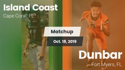 Matchup: Island Coast vs. Dunbar  2019