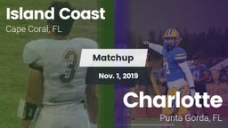 Matchup: Island Coast vs. Charlotte  2019