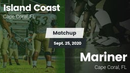 Matchup: Island Coast vs. Mariner  2020