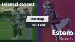 Matchup: Island Coast vs. Estero  2020