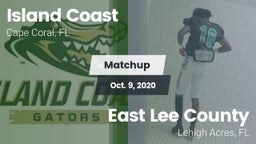 Matchup: Island Coast vs. East Lee County  2020