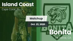 Matchup: Island Coast vs. Bonita  2020
