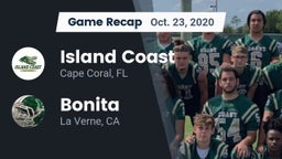 Recap: Island Coast  vs. Bonita  2020