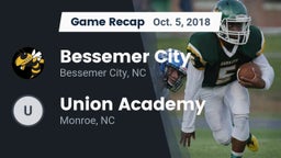Recap: Bessemer City  vs. Union Academy  2018