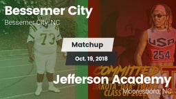 Matchup: Bessemer City vs. Jefferson Academy  2018