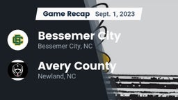 Recap: Bessemer City  vs. Avery County  2023