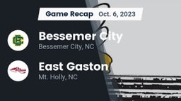 Recap: Bessemer City  vs. East Gaston  2023