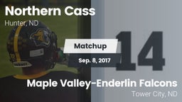Matchup: Northern Cass vs. Maple Valley-Enderlin Falcons 2017