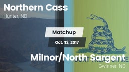 Matchup: Northern Cass vs. Milnor/North Sargent  2017