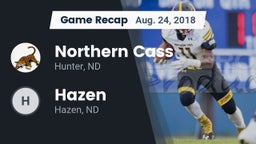Recap: Northern Cass  vs. Hazen  2018