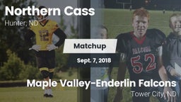 Matchup: Northern Cass vs. Maple Valley-Enderlin Falcons 2018