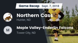 Recap: Northern Cass  vs. Maple Valley-Enderlin Falcons 2018