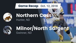 Recap: Northern Cass  vs. Milnor/North Sargent  2018