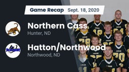 Recap: Northern Cass  vs. Hatton/Northwood  2020