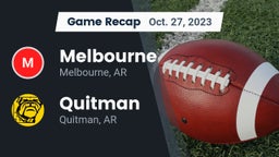 Recap: Melbourne  vs. Quitman  2023