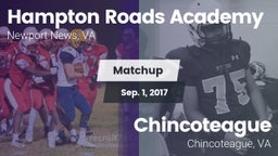 Matchup: Hampton Roads Academ vs. Chincoteague  2017