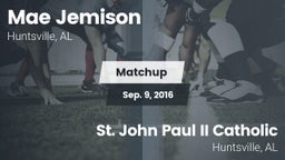 Matchup: Johnson vs. St. John Paul II Catholic  2016