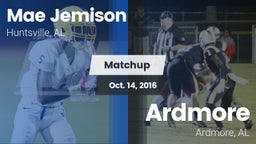Matchup: Johnson vs. Ardmore  2016