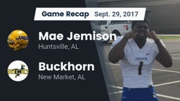 Recap: Mae Jemison  vs. Buckhorn  2017