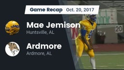 Recap: Mae Jemison  vs. Ardmore  2017