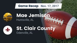 Recap: Mae Jemison  vs. St. Clair County  2017