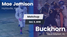 Matchup: MAE JEMISON HS vs. Buckhorn  2018