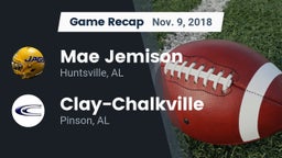 Recap: Mae Jemison  vs. Clay-Chalkville  2018