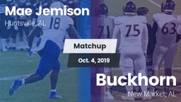 Matchup: MAE JEMISON HS vs. Buckhorn  2019
