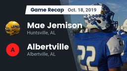 Recap: Mae Jemison  vs. Albertville  2019