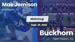 Matchup: MAE JEMISON HS vs. Buckhorn  2020