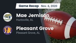 Recap: Mae Jemison  vs. Pleasant Grove  2020