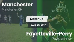 Matchup: Manchester vs. Fayetteville-Perry  2017