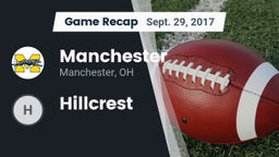 Recap: Manchester  vs. Hillcrest 2017