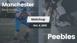 Matchup: Manchester vs. Peebles 2019